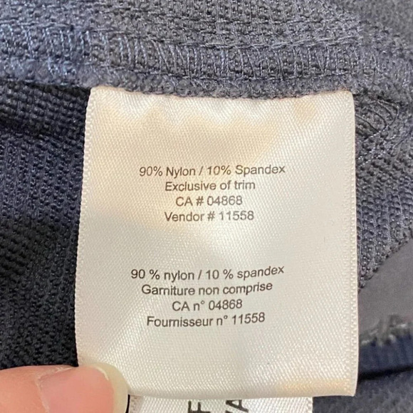 MEC Large Nylon Stretch Pullon Hiking Pants Athletic in Stormy Grey Size 36 - Picture 17 of 17